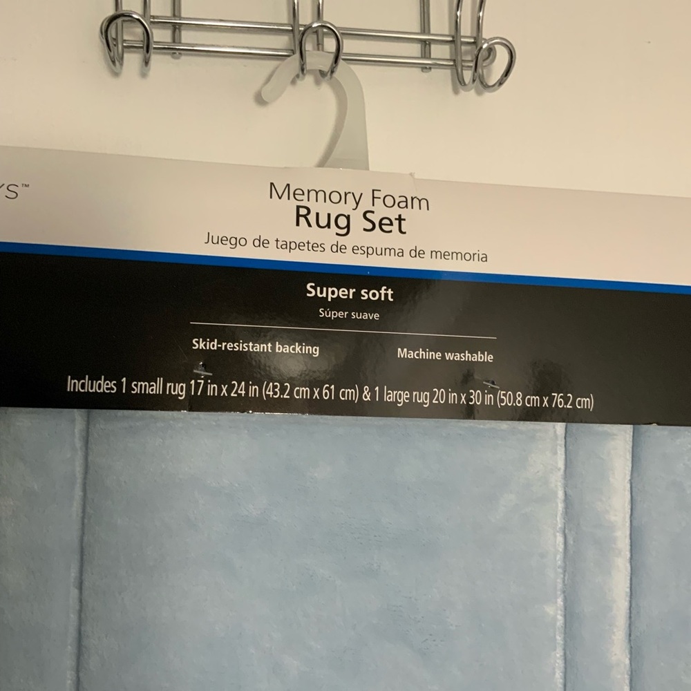 Mainstays Memory Foam Rug Set - Picture 3 of 4